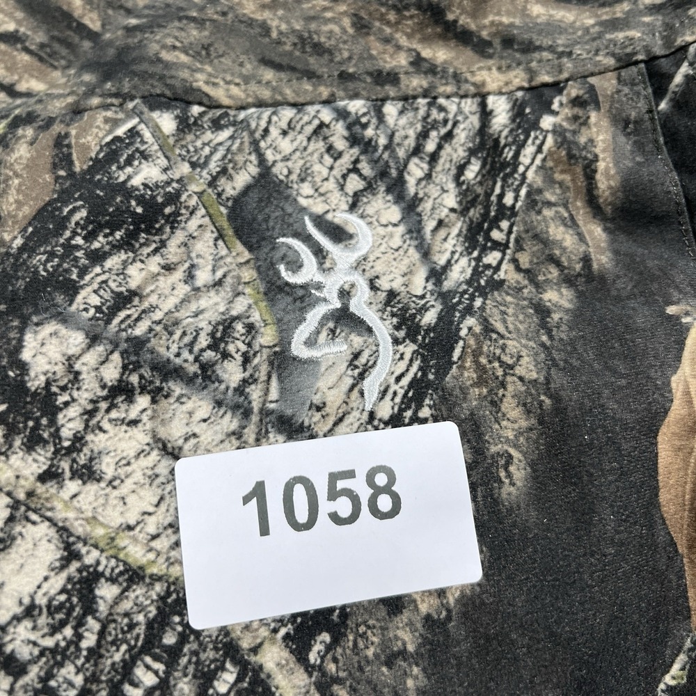 Browning Jacket Mens L Green Mossy Oak Camo Lined Pre Vent Hunting XPO X Change - Picture 15 of 15